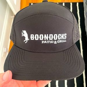 Boondocks Patio & Grill Scottsdale, AZ. Branded Bills Black OS